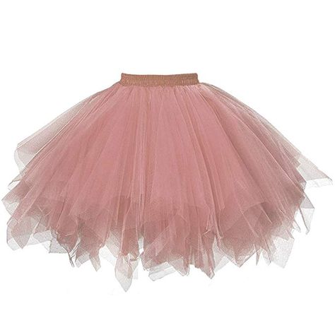 Amazon.com: Musever 1950s Vintage Ballet Bubble Skirt Tulle Petticoat Puffy Tutu: Clothing Harlequin Costume, Diy Tulle Skirt, Tulle Petticoat, Carnival Dress, Tutu Ballet, Vintage Ballet, 50s Fashion Dresses, Vintage Dance, Skirt Tulle