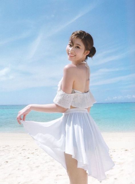 J Pop, Long Relationship, Twice Sana, Minatozaki Sana, Beach Photoshoot, Summer Nights, Korean Girl, K Pop, Asian Beauty