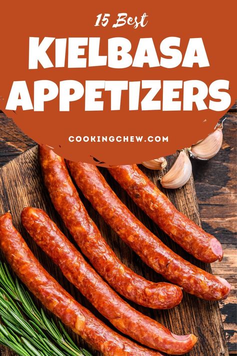 Pineapple Kielbasa Appetizers, Kilbasa Sausage Recipes Appetizers, Kielbasa Appetizer Recipes, Bacon Wrapped Kielbasa, Kilbasa Sausage Recipes, Kielbasa Appetizer, Sausage Appetizer Recipes, List Of Appetizers, Crackers Appetizers