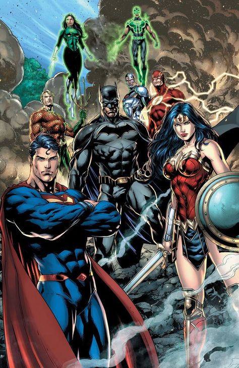 JL by Jason Fabok Justice League Comics, Dc Comics Wallpaper, Comics Characters, Dc Comics Heroes, Martian Manhunter, Univers Dc, Superman Wonder Woman, Arte Dc Comics, Comic Manga