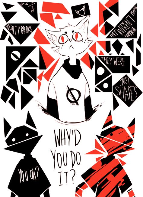 spacing out Night In The Woods Fanart, Mae Borowski, Night In The Woods, In The Middle Of Nowhere, Indie Game, Middle Of Nowhere, Funky Art, The Source, In The Woods