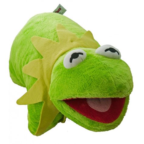 Kermit Pillow Pet Pillow Pets, Creative Gift Ideas, The Muppet Show, The Muppets, Miss Piggy, Kermit The Frog, Jim Henson, Baby Toy, Cute Stuffed Animals