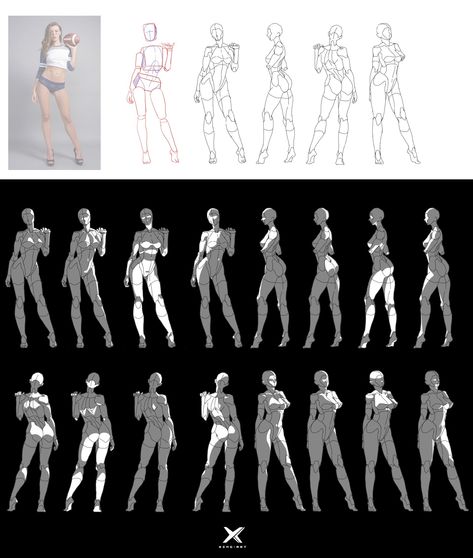 Body Lighting Reference, Character Lighting, Shadow Drawing, Animation Character, Character Model, Star Academy, Human Anatomy Art, Body Reference Drawing, Model Sheet