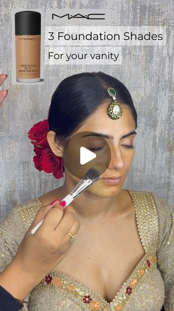 Bridal Foundation, Easy Bridal Makeup, Bridal Makeup Videos, Bridal Eye Makeup, Makeup Course, Makeup Class, Online Makeup, Foundation Shades, Makeup Videos