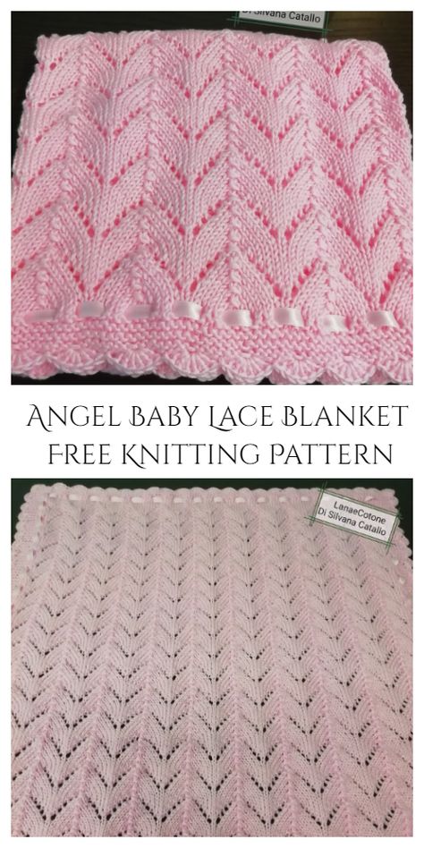 Knit Angel Baby Lace Blanket Free Knitting Pattern - Knitting Pattern Free Baby Blanket Pattern, Free Baby Blanket Patterns Knitting, Knit Baby Blanket Pattern Free Newborns, Easy Knit Baby Blanket Pattern Free, Free Knitted Baby Blanket Patterns, Knitted Baby Blankets Pattern Free, Free Knitting Patterns For Baby Blankets, Easy Knitted Baby Blanket Patterns Free, Free Baby Blanket Knitting Patterns Easy