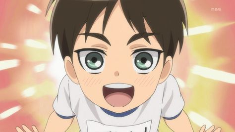 Eren from Attack on Titan: Junior High Eren Junior High, Attack On Titan Junior High, Scenario Game, Birthday Scenario, Aot Eren, Eren Aot, Attack On Titan Eren, Attack On Titan Levi, Eren Jaeger