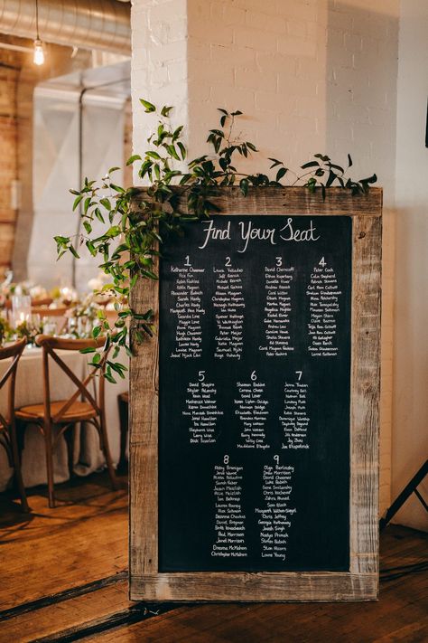 Seating Chart Chalkboard, Chalkboard Seating Chart, Squamish Wedding, Fall Wedding Seating, Wedding Table Planner, Wedding Table Assignments, Wedding Brainstorming, Wedding Hairdo, Diy Chalkboard Sign