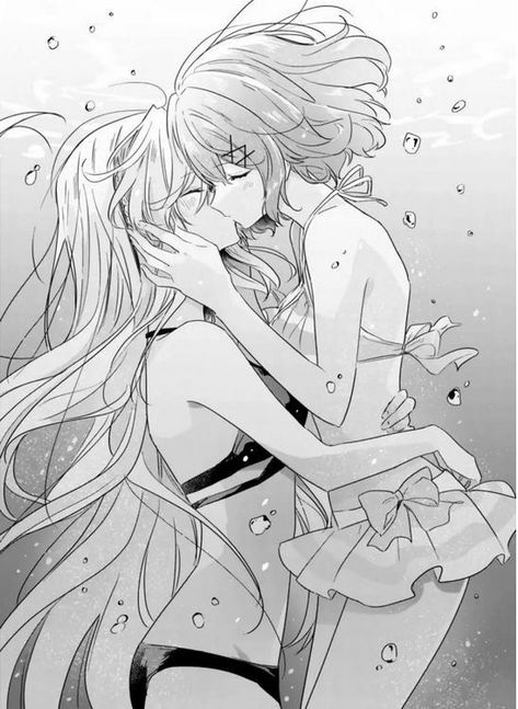 Citrus Manga, Kiss Art, Lesbian Art, Yuri Manga, Lgbt Art, Yuri Anime, Romantic Manga, Anime Love Couple, Anime Girlxgirl