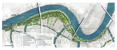 Yong River Park (Phase 1) – ‘A Community Platform’ « Landezine International Landscape Award LILA University Landscape, Residential Plan, River Houses, Planning Landscape, Urban Project, Building A Swimming Pool, Urban Design Graphics, Wetland Park, Master Planning