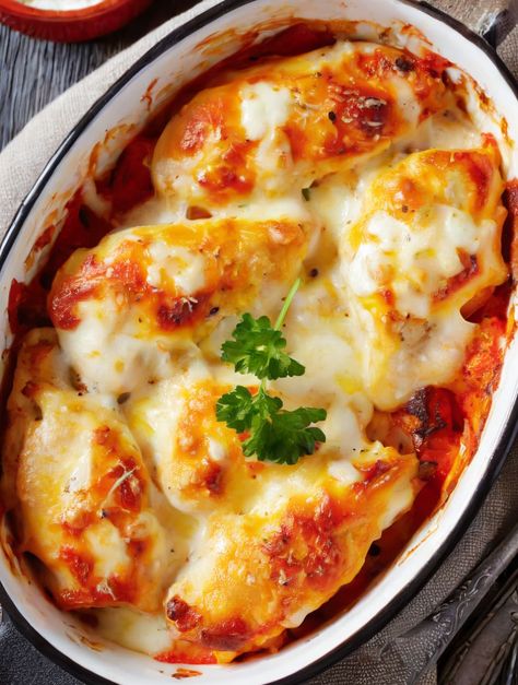 Fixed this last night and it was out of this world! Mozzarella Chicken Bake, Ground Beef Recipe, Seared Chicken Breast, Chicken Breast Recipes Baked, Mozzarella Chicken, Chicken Bake, Chicken Entrees, Chicken Main Dishes, Beef Recipe