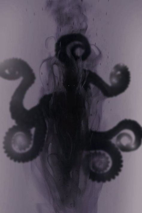 Tentacle Art, Percy Jackson Drawings, Shadow Monster, Black Shadow, Urban Fantasy, Monster Art, Drawing Reference Poses, Surreal Art, Dark Art