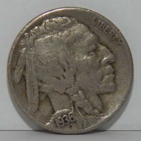 1936 Buffalo Nickel Value: How Much Is It Worth Today? Old Coins Value, Old Coins Worth Money, All Currency, Money Savers, Uncirculated Coins, Rare Coins Worth Money, Coin Grading, Error Coins, Valuable Coins