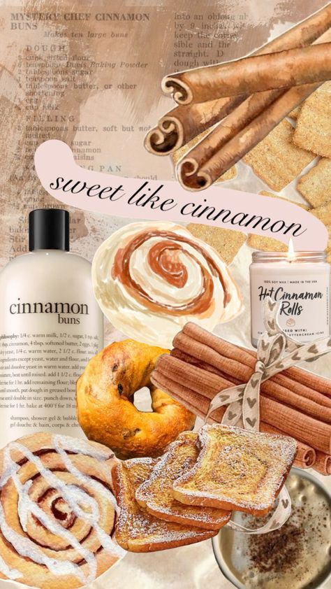 sweet like cinnamon #comp #cinnamongirl #cinnamon #wallpaper #followforfollow #f4f #aesthetic Cinnamon Wallpaper, Sweet Like Cinnamon, Cinnamon