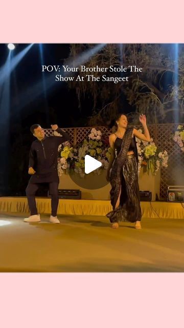 The Bridal Affair India® on Instagram: "When your brother owns the dance floor, you know it’s a hit! Save this sangeet routine now. 💃🔥

In Frame : @ameypandya 

Bridal Affair India | Bridal Inspiration | Sangeet Dance | Siblings Dance | Wedding Inspiration | Dance Routine" Sangeet Dance Floor, Brothers Wedding, Sangeet Dance, Dance Routines, You Know It, Bridal Inspiration, In Frame, The Dance, Dance Floor