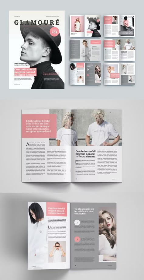 Article Template Design, Article Layout Magazine, Magazine Interview Layout Design, Fashion Articles Magazine, Introduction Design Ideas, Magazine Contents Page Design, Interview Magazine Layout, Magazine Inside Pages, Magazine Name Ideas