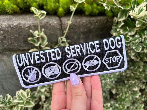 All Posts • Instagram Service Dog Patches, Service Dogs Gear, Vest Patches, Service Dog Vests, Dog Vests, Dog Patch, Dog Things, Assistance Dog, Dog Harnesses