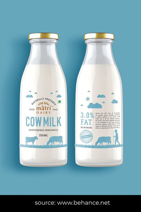 Milk Carton Design Packaging, Dairy Packaging Design, Milk Packaging Design Boxes, Milk Label Design, Reusable Packaging Design, Milk Bottle Design, Milk Label, Milk Packaging Design, Dairy Products Packaging Design