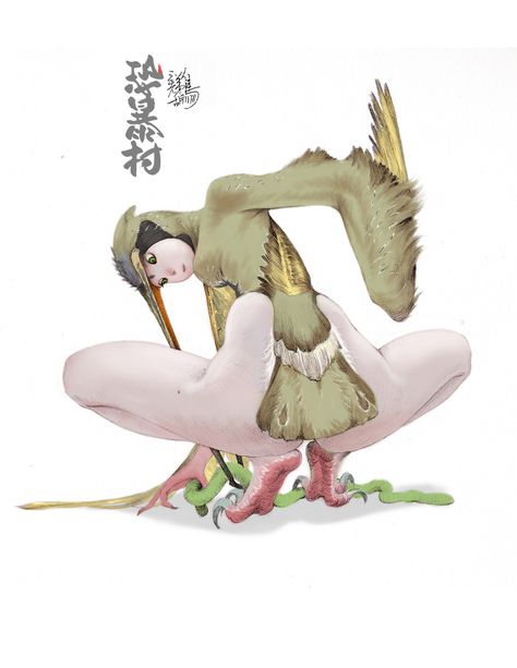 xi zhang Bird Character Design, Xi Zhang, Female Art Painting, 판타지 아트, Monster Art, Fantasy Illustration, Creature Design, Creature Art, Art Reference Photos