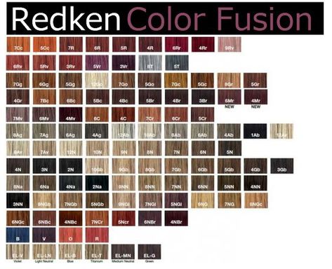 Redken hair color chart … Redken Color Fusion Chart, Redken Color Chart, Redken Hair Color Chart, Age Beautiful Hair Color, Red Hair Color Chart, Hair Color Wheel, Redken Chromatics, Redken Color Gels, Hair Color Swatches