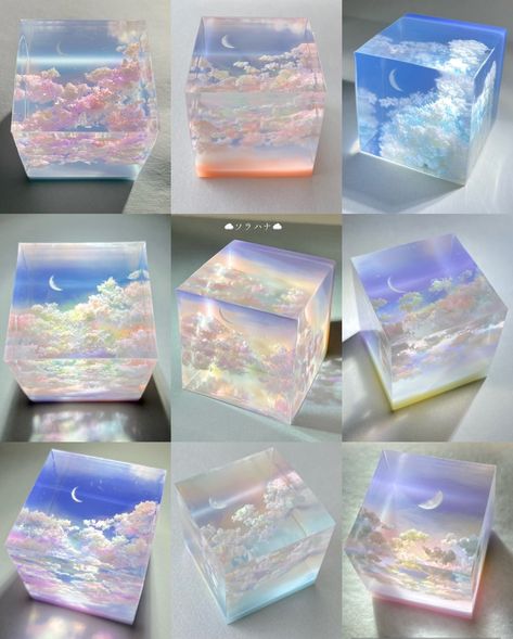 Desain Buklet, Diy Resin Art, Diy Resin Crafts, Dessin Adorable, Cute Room Decor, Resin Diy, Paper Crafts Diy, Resin Crafts, Pretty Wallpapers