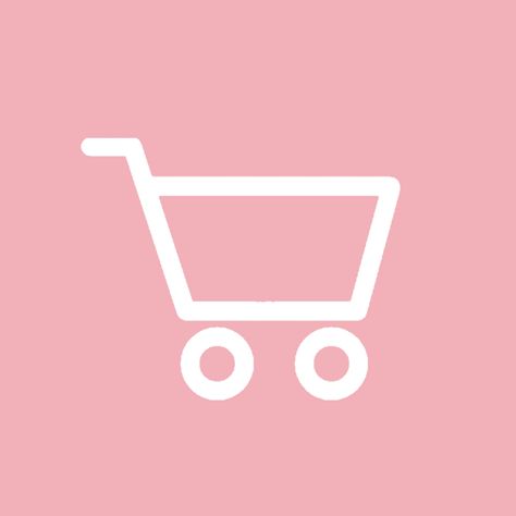 Pink Shopping Icon, Wallpaper Iphone Boho, Pink Galaxy, Phone Organization, Iphone Photo App, Shop Icon, Ios App Icon Design, App Logo, Iphone Layout