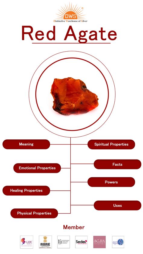 Discover the Mysteries and Beauty of Red Agate Stone - Unveiling its Facts Red Agate Meaning, Agate Stone Meaning, Ring Meaning, Crystal Magick, Rings With Meaning, Crystal Meanings, Red Agate, Agate Ring, Agate Crystal