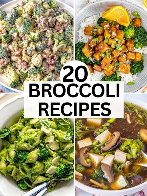 Upgrade Your Dinner with 20 Easy Broccoli Recipes Sauteed Broccoli Recipes, Broccoli Recipes Easy, Easy Broccoli Recipes, Sauteed Broccoli, Broccoli Recipes Healthy, Cauliflower Alfredo Sauce, Butternut Recipes, Broccoli Sauteed, Creamy Broccoli Soup