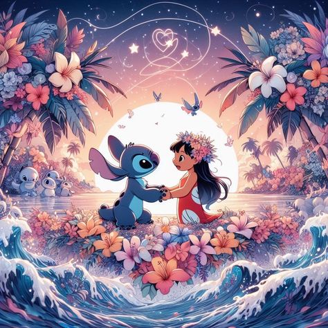 Happy 626 Day Stitch, Lilo X Stitch, Angel Lilo And Stitch, Lilo I Stitch, Anime Stitch, Stitch Anime, Lilo And Stitch Characters, Lilo Und Stitch, Lilo And Stitch Quotes