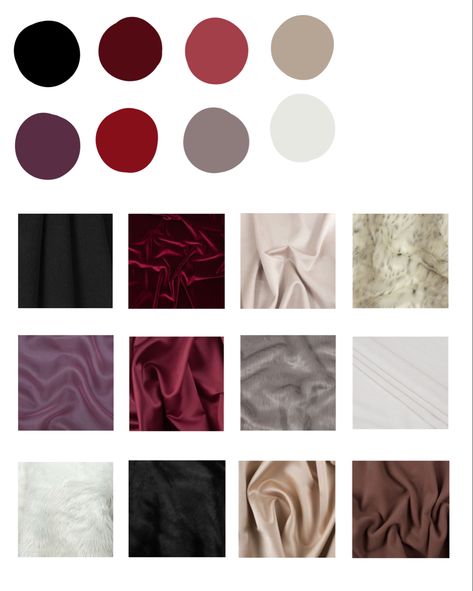 Moulin Rouge Color Palette, Fatale Aesthetic, Feminine Color Palette, Store Aesthetic, Thrift Inspo, Color Combinations For Clothes, Personal Color, Color Palate, Fashion Colours