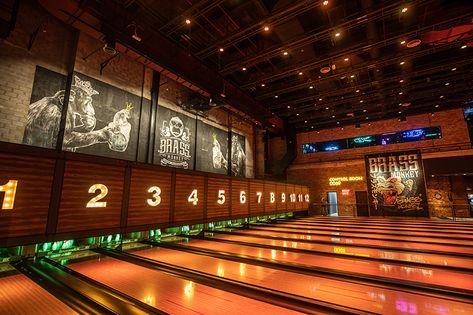 The Dubai restaurants we said hello and goodbye to in 2020 - What's On Modern Bowling Alley Design, Bowling Alley Design, Dubai Restaurant, Urban Bar, Game House, Sports Bars, Spanish Restaurant, Snooker Table, Tapas Restaurant