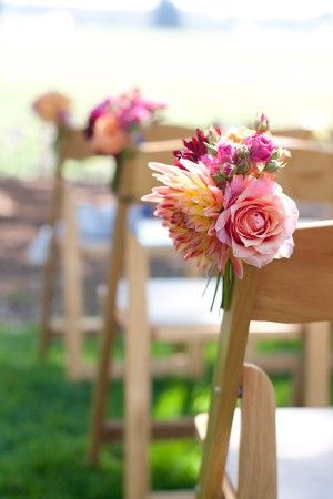 Wedding Ceremony Chairs, Floral Chair, Ceremony Chairs, Wedding Chair Decorations, Aisle Flowers, Garden Weddings Ceremony, Wedding Aisle Decorations, Wedding Ceremony Flowers, Ceremony Flowers