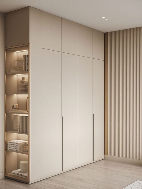 Luxury Minimalist Wardrobe, Luxury Wardrobe Design, Luxury Wardrobe, Luxury Closets Design, Wardrobe Interior Design, Home Design Living Room, Wardrobe Closet, Wardrobe Design, Luxury Closet