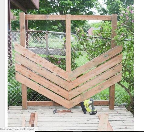 Privacy Fence pic Privacy Wall, Deck Privacy, Backyard Privacy, Garden Screening, Privacy Walls, Privacy Screen Outdoor, Outdoor Privacy, Pergola Patio, Backyard Projects