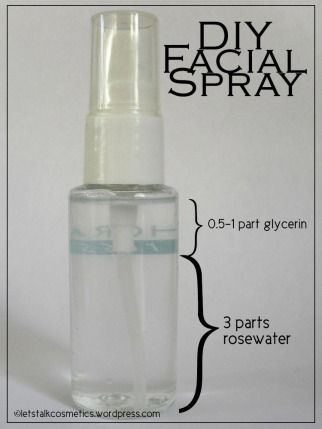 Facial Spray Diy, Diy Face Mist, Diy Makeup Setting Spray, Face Mist Spray, Hostess Cupcakes, Spray Moisturizer, Diy Lotion, Face Spray, Natural Beauty Diy