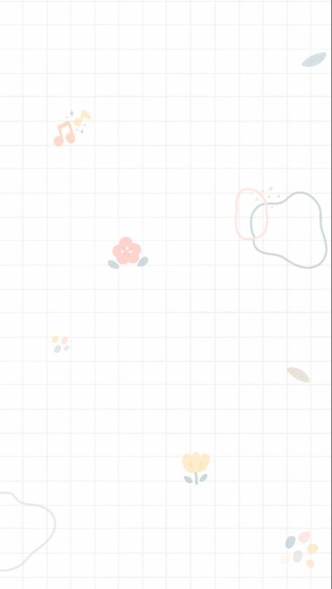 Minimalist Floral Wallpaper Iphone, Soft White Aesthetic Wallpaper, Grid Wallpaper, Cute Laptop Wallpaper, Iphone Wallpaper Kawaii, Whatsapp Wallpaper, Cute Pastel Wallpaper, Soft Wallpaper, Hello Kitty Iphone Wallpaper