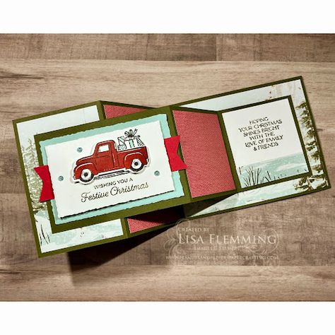 Stampinup Trucking Along Cards, Stampin Up Truck Punch Cards, Stampin Up Truckin Along, Su Trucking Along, Stampin Up Trucking Along Birthday Cards, Stampin Up Trucking Along Card Ideas, Stampin Up Trucking Along Christmas Cards, Truckin Along Stampin Up Cards, Truck Cards Handmade