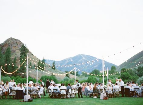 Idaho Wedding Venues, Wedding Venues Outdoor, Lego Wedding, Sun Valley Idaho, Idaho Wedding, Event Planning Tips, Outdoor Wedding Reception, Idaho Falls, Orange County Wedding