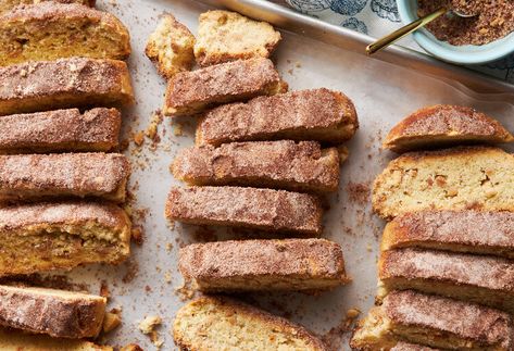 Claire Saffitz's Four Generation Mondel Bread — Jewish Food Society Mondel Bread, Dessert Person, Claire Saffitz, Monk Fish, Cinnamon Nuts, Jewish Food, Cinnamon Almonds, Cookie Time, Jewish Recipes