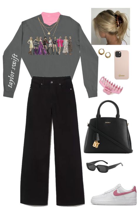 Outfit Ideas Taylor Swift, Taylor Swift Merch, Taylor Outfits, Oufits Casual, Movies Outfit, Mary Kate, Rectangle Sunglasses, Outfit Maker, Outfit Shoplook