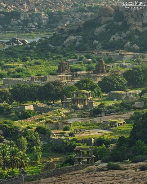 INDIAVIEW (Instablog of India) on Instagram: “• • • New Light on Hampi ☘️ ✨ Hampi, Karnataka is a place like no other and it has the perfect establishing of famous historical ruins…” Karnataka Famous Places, Hampi Karnataka, Hampi India, Hampi, Vision Board Manifestation, Indian Architecture, Famous Places, Historical Place, Adventure Travel