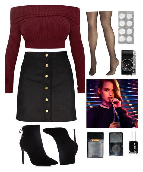 "Cheryl Blossom" by claurussett on Polyvore featuring Avenue, Charles David and Essie Riverdale Outfits, Channel Outfits, Riverdale Fashion, Character Inspired Outfits, Tv Show Outfits, Fandom Outfits, Cheryl Blossom, Comfortable Outfits, Outfits Casuales