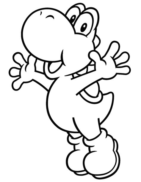 coloring pages yoshi - Yoshi is a fictional dinosaur from the video game created by the Japanese Shigefumi Hino in 1990. He appears in many video games in the Super Mario se... #coloring #coloringpages #printable Bowser Printable, Yoshi Tattoo, Super Mario Coloring, Mario Coloring, Super Mario Coloring Pages, Mario Coloring Pages, Free Coloring Sheets, Mario Birthday, Printable Coloring Sheets