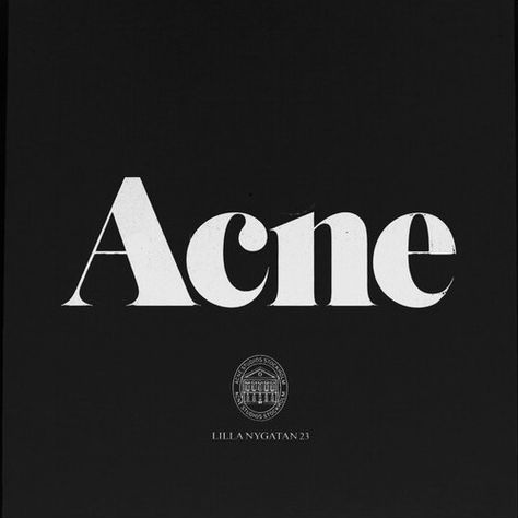 acne font Acne Logo, Branding Moodboard, Fashion Logo Design, Fashion Logo, Vimeo Logo, Isabel Marant, Mood Boards, Acne Studios, Typography