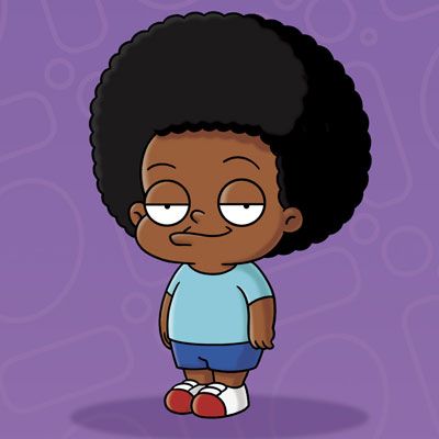 Rallo from The Cleveland Show Cleveland Show Characters, Black Cartoons, Cleveland Show, Family Guy Stewie, Hip Hop Wallpaper, Carnage Marvel, Stewie Griffin, Simpsons Drawings, American Cartoons