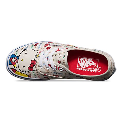 Hello Kitty Authentic | Shop Vans x Hello Kitty at Vans Hello Kitty Vans, 36th Birthday, Vans Original, Hello Kitty Stuff, Kitty Stuff, Girls Shoes Kids, My Jam, Vans Shop, 40th Anniversary