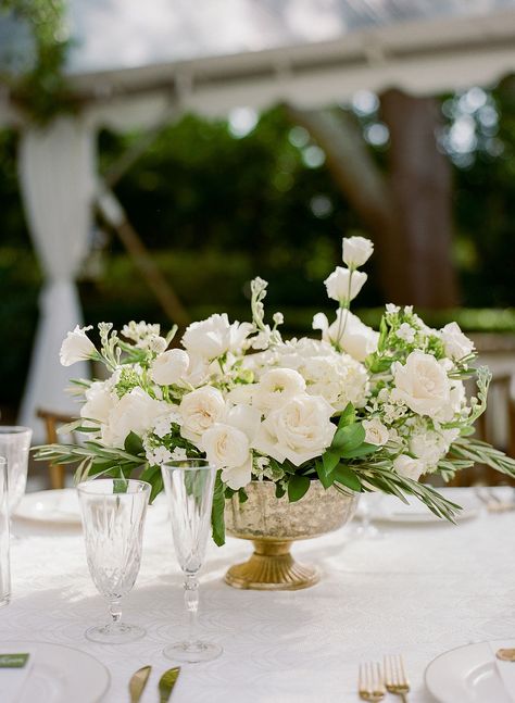 White Silk Flower Arrangements, White And Cream Wedding Florals, Neutral Wedding Flowers Centerpieces, Baptism Flower Centerpieces, Timeless Wedding Centerpieces, White And Champagne Wedding Florals, Spring Wedding Flowers Centerpieces White Tulips, Wedding Urns, White Centerpiece Wedding