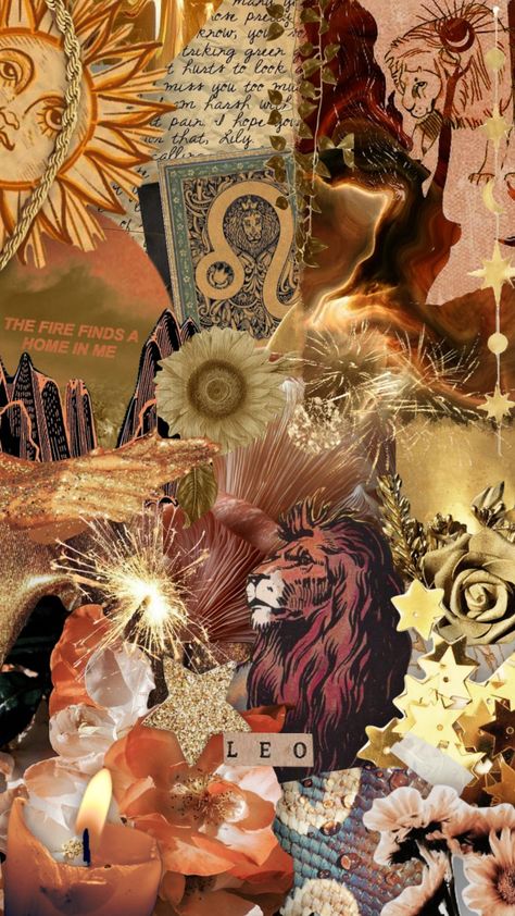 Zodiac Leo Art, Umbrella Insurance, Iphone Wallpaper Blur, Artsy Background, Astrology Leo, Lion Wallpaper, Rennaissance Art, Leo Season, Witchy Wallpaper