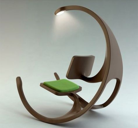 30 Creative Chairs to Enjoy a Good Sit In Chair Design Modern, Wooden Toys Plans, Unique Chair, Reading Chair, Funky Furniture, Creative Furniture, Chaise Design, Cool Chairs, Design Case