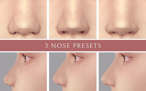 Sims 4 Mods Presets, Nose Sliders Sims 4, Sims Cc Genetics, Sims 4 Cc Clothes Female Everyday, Sims 4 Cc Nose Slider, Sims 4 Realistic Cas Cc, Sims 4 Cc Maxis Match Nose Presets, Sims 4 Cc Face Details Nose, Eye Slider Sims 4