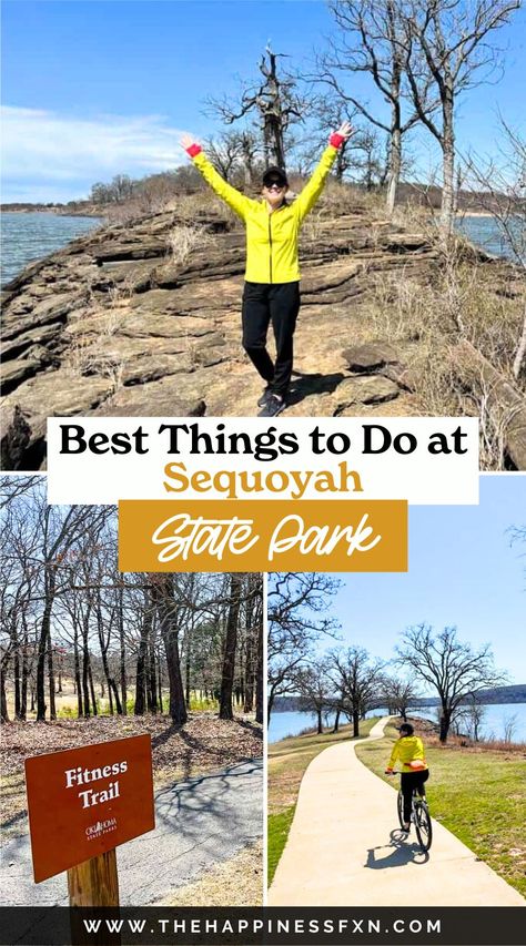 Best Things to Do at Sequoyah State Park Oklahoma Camping, Things To Do In Oklahoma, Oklahoma State Parks, Weekend Getaway Ideas, Oklahoma Travel, Fitness Trail, Tulsa Oklahoma, Camping Spots, Oklahoma State